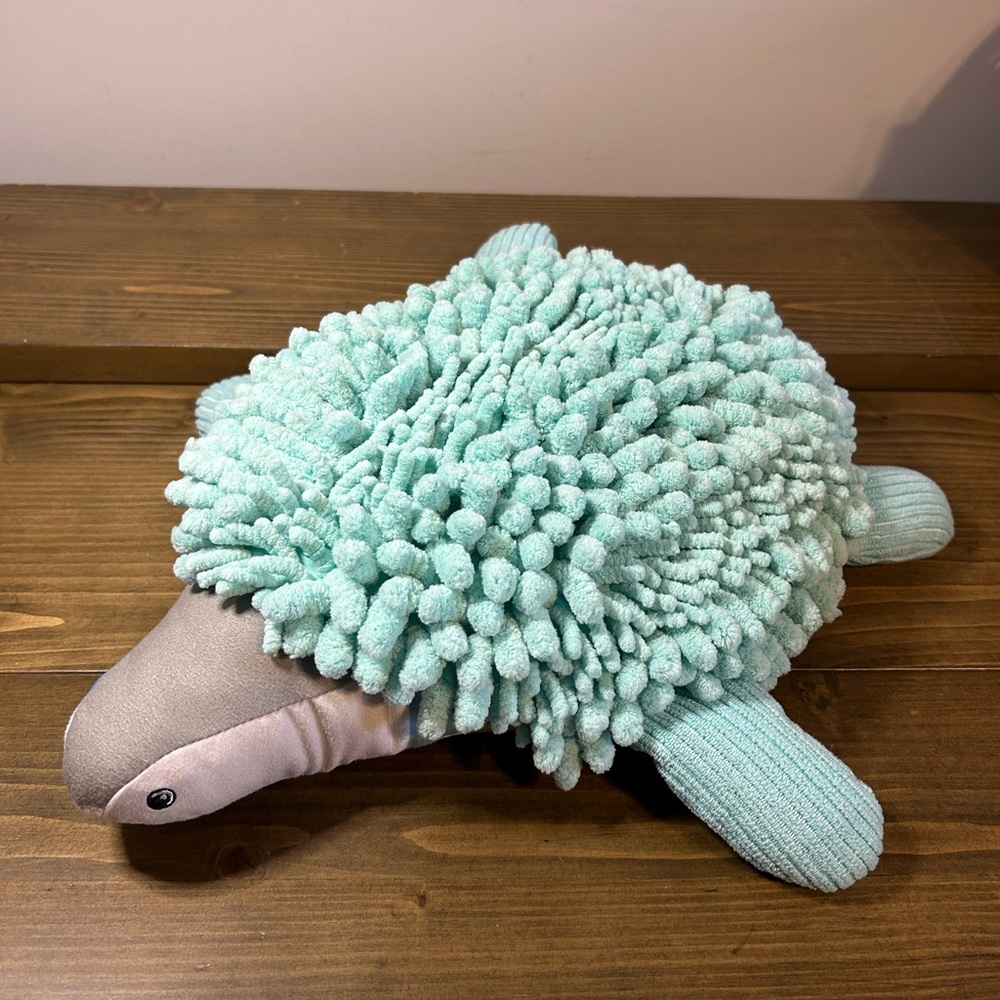 Norwex Plush Sea Turtle - Light Aqua and Gray